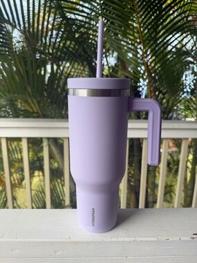 Hydrapeak Voyager Lavender Travel Tumbler with Handle & Straw | 40 oz